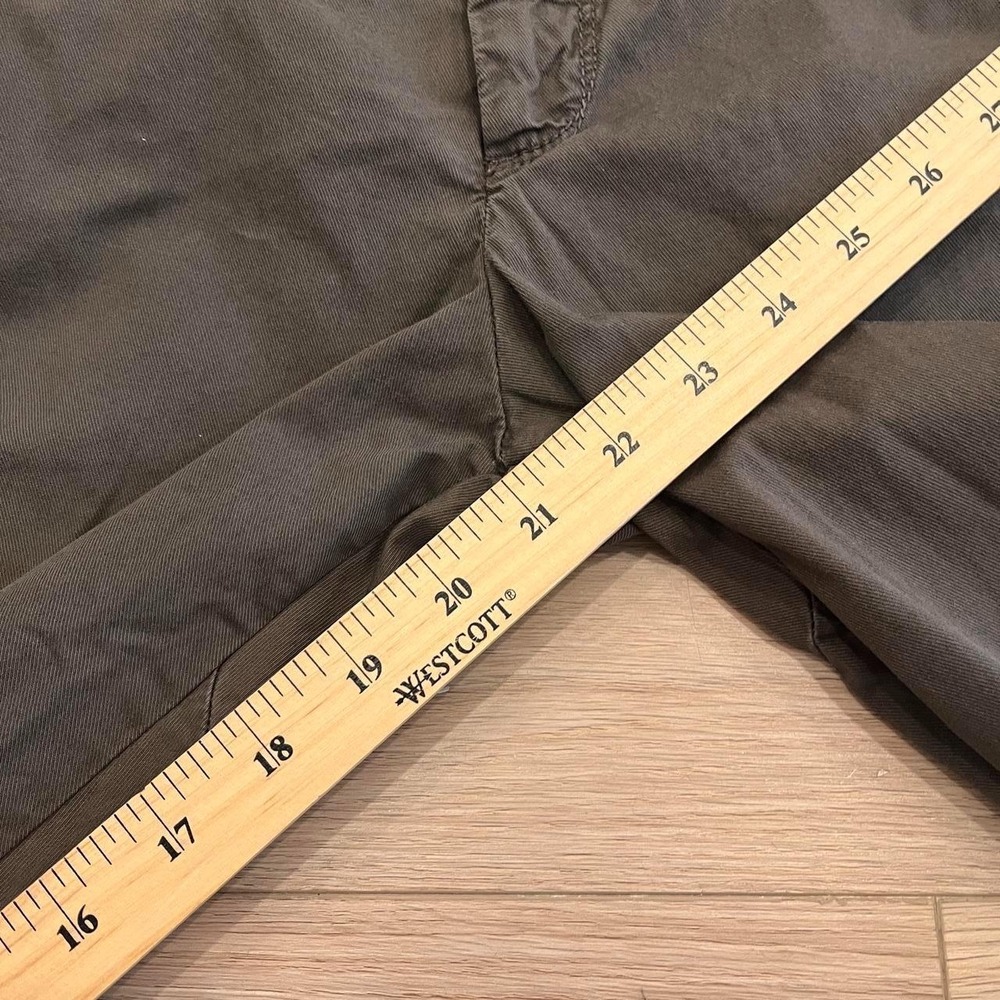 Mexx Brown Cropped Chino Capris Low Rise Women 8 Minimalist Quiet Luxury Indie - Picture 6 of 8